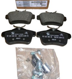 Brake Pads Rear New Original 1608520680 Citroen Peugeot
