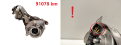 Turbocharger 2.0 HDI Citroen Peugeot Ford 9682778880 GT1749V 91078 km