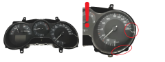 Speedometer/Instrument Cluster Seat Leon 1P0920823G 110080280027 48724