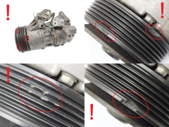 Air Con Compressor 447220-9739 Denso 1.0 VVTI Toyota Yaris 2