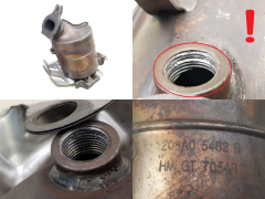Catalytic Converter 208A05482R  HMLGT7054R Dacia Sandero 2 Nissan Micra