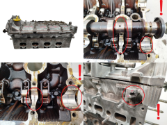Cylinder Head 7701472293 7452 Renault 2.0 16v Scenic RX4 Laguna 1