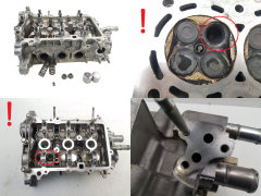 Cylinder Head 1.0 VVti 1KR742 EGR Toyota IQ 11101-40031