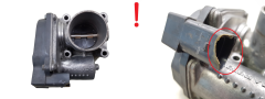 Air Throttle Body 03C133062B A2C53030790 VWAG 1881