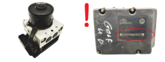 Abs Pump VW Seat Skoda Audi 1J0614117D 1J0907379P ATE 60338