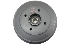 Brake Drum 424745 ABS Peugeot 206 106 Saxo 247mm 12583
