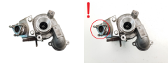 Turbocharger 0375R0 9673283680 1.6 HDI 8v PSA Ford 1696537 S6