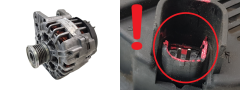 Alternator SG12B072 8200206251 Renault 