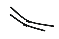 Wiper Blades Front For VW 1K1955425A 1K1955426A 89550623102 DPA