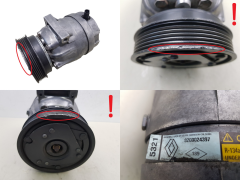 Air Con Compressor/Pump 8200024397 1135321 5321 Delhpi Renault