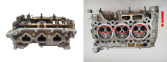 Cylinder Head Dacia Renault 1642R-7 110417920R 0.9 TCE H4B