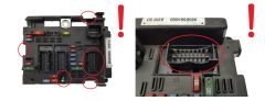 Controller BSM B3 9650664080 PSA Delphi 2644
