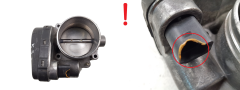 Air Throttle Body BMW 1354 7502445 408.238/424/001