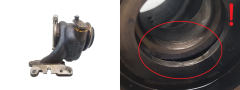 Exhaust Manifold Turbo 144102778R 16311019070 1.0 TCE Renault