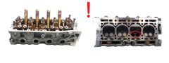 Cylinder Head 8200308854--F 7701478273 1.2 16v Renault 1057