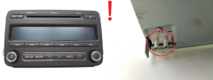 Radio Cd Mp3 Player Skoda Fabia Roomster 5J0035161C DE2-633 Swing Delphi