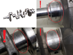 Crankshaft 2859 122011649R 1.5 Blue dCi CDi Dacia Renault Mercedes 1000