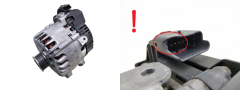 Alternator 9675753680 -02 2612707B 37VE50 Peugeot 1.6 HDI