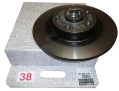 Brake Disc Rear Original Renault Laguna III 3 Latitude 300 mm 432000015R