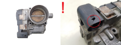 Air Throttle Body 03C133062A VW Audi Skoda 1446
