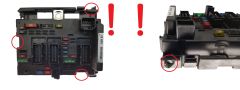 Controller BSM B3 9650664080 PSA Delphi 2254