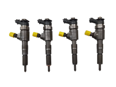 Fuel Injection Citroen Peugeot 0445110135 1980A9 1.4 HDI Bosch x4