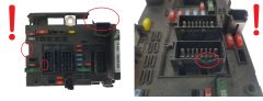 Controller BSM B2 9657608880 PSA Delphi 1872