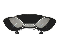 Speedometer/Instrument Cluster Ford Focus F1ET-10849-BLK 47907