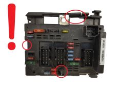 Controller BSM B3 9657608780 PSA Delphi 1213