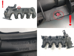 Intake Manifold 0361N3 9653808680 1.6 HDI 16v TDCI Citroen Peugeot Ford S4