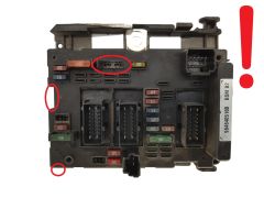 Controller BSM B2 9646405180 PSA Delphi 1223