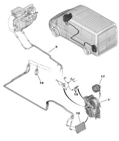Interior Wiring System Original Jumper Boxer Ducato 3 643653