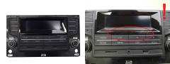 Car Radio Bluetooth SD USB VW Crafter 2 2E0035130 MIB Global