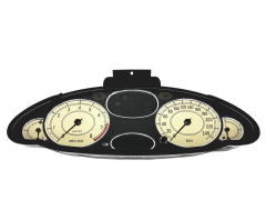 Speedometer/Instrument Cluster Rover 75 YAC110417 110008878015 VDO 40923