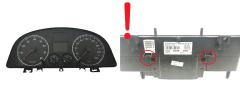 Speedometer/Instrument Cluster VW Touran 1T0920850B 110080216002