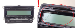 Radio CD Player VW 1K0035186AA 7647201360 Blaupunkt 1058