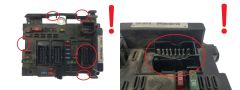 Controller BSM B3 9643538080 PSA Delphi 1851