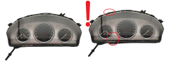 Speedometer/Instrument Cluster Mercedes C W204 A2C53244900 A2C53194279 VDO
