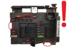Controller BSM B2 9646405180 PSA Delphi 1233