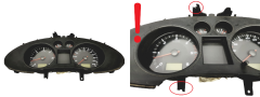 Speedometer/Instrument Cluster Seat Ibiza W06L0920801A 110080104010A 47585