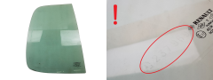 Door Window Right Rear Renault Megane AS2 7700418680 DURACAM