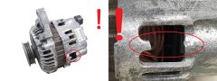 Alternator 8200065730 Mitsubishi A001TA2293 1.2 Renault 1099