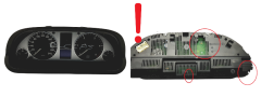 Speedometer/Instrument Cluster Mercedes B W245 A1695404448 Bosch