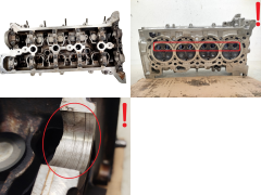 Cylinder Head Renault Dacia 110425271R 110410224R 1.2 TCE H5F