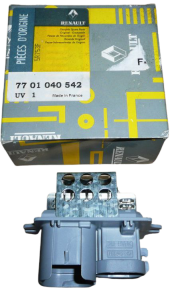 Fan Rheostat Original  Renault Megane 7701040542 