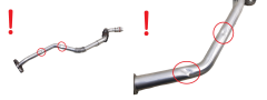 Turbine Pipe 151987882R 151988618R 2.0 DCI Renault Opel Nissan