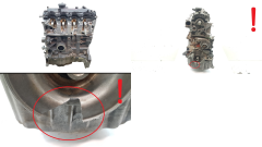 Diesel Engine 1.5 DCI K9KA636 K9K636 Renault Megane 3 Kangoo 2 100014420R S2