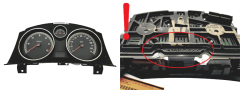Speedometer/Instrument Cluster Opel Astra H Zafira B 13216684PF 53344