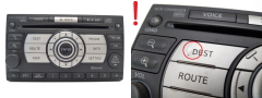 Cd Radio Player Navi BT Nissan X-Trail 28185JG41A PN-2874T-A