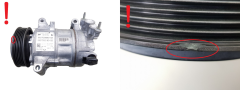 Air Con Compressor/Pump 9827528980 9827552180 Valeo VC S-12E Citroen Peugeot
